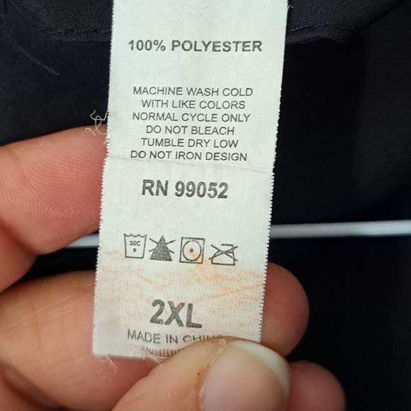 Veil of Maya (Blue Ridge Rock Fest act 2023) Black Windbreaker Jacket sz 2XL - Picture 11 of 16